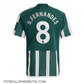 Manchester United Bruno Fernandes #8 Replika Bortatröja 2023-24 Kortärmad